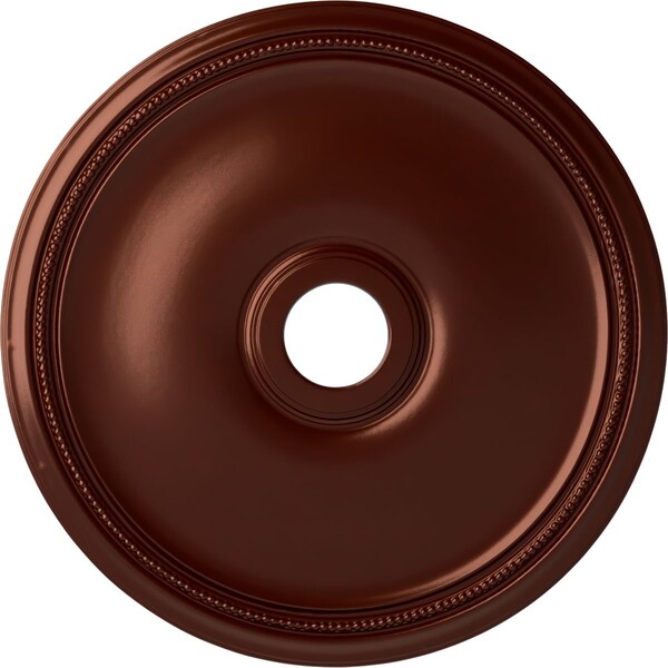 Ekena Millwork Theia Ceiling Medallion (Fits Canopies up to 6 3/4"), 24"OD x 3 5/8"ID x 1 3/4"P, Antique Copper CM24THACS - main